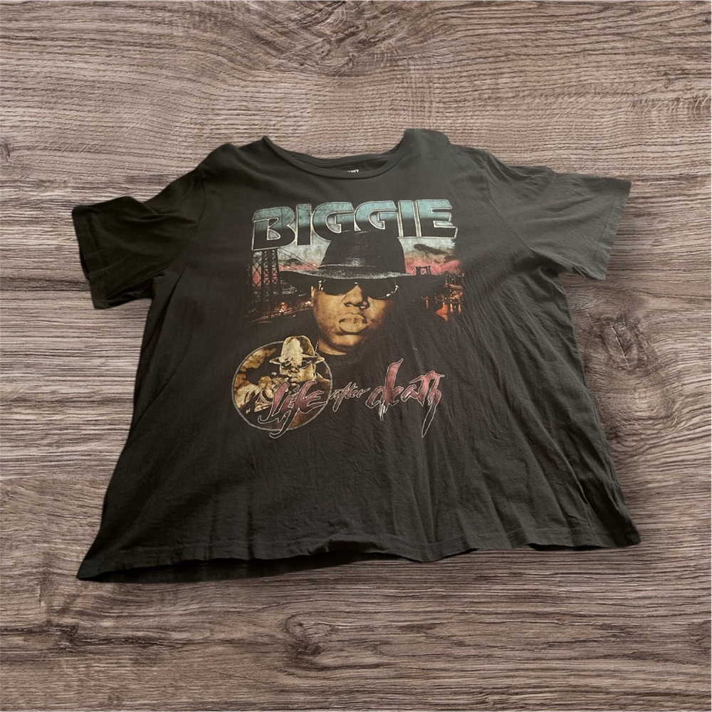 Old Navy Biggie Graphic Tee - Black